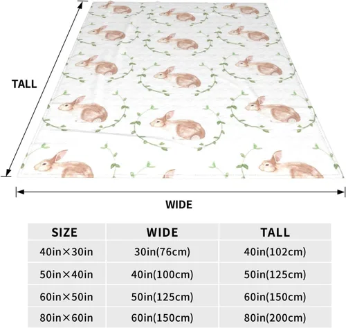 Vista 3 de Manta de franela de forro polar para dormitorio, sofá, habitación, hogar, 40 x 30 pulgadas