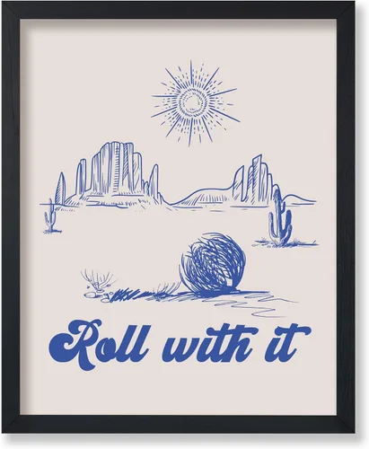 Vista 50 de Poster Master Póster de You've Yeed Your Last Haw, estampado retro de vaquero azul, arte occidental, arte moderno, arte del salvaje oeste, regalo