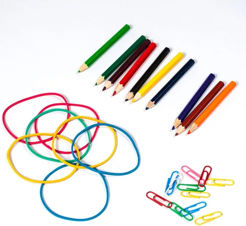 Vista 7 de Anvin Banda de goma 180 alrededor de bandas de goma 5.29 oz elásticas coloridas bandas de envoltura bandas duraderas para papelería, organización