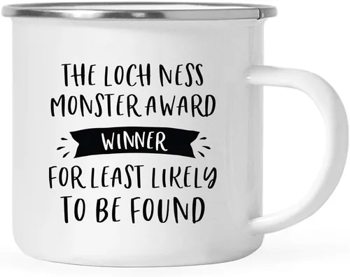 Vista 11 de Andaz Press Taza de café de acero inoxidable de 11 onzas con diseño de fogata, regalo divertido para compañero de trabajo, ganador del premio