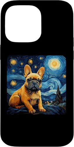 Vista 21 de Van Gogh Dog French Bulldog Case for iPhone 17