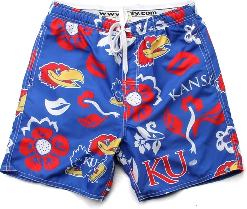 Vista 70 de Wes and Willy NCAA Traje de baño floral para hombre