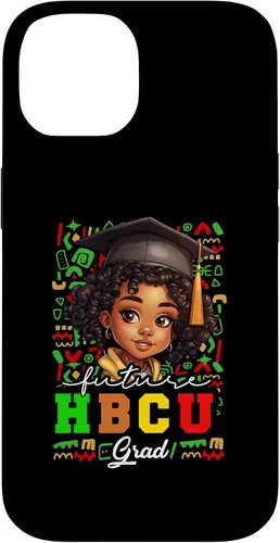 Vista 4 de Future HBCU Grad Black Girl Kids Graduation HBCU College Case for iPhone 16