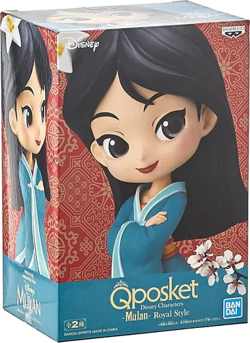 Vista 3 de Banpresto 16242 Disney Mulan Royal Style Q posket Figura