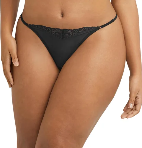 Vista 2 de Maidenform Tanga ajustable M para mujer, bragas invisibles, correas multidirección, paquete de 3
