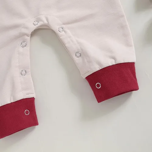 Vista 74 de FYBITBO Ropa de bebé niño niña Santa manga larga mono mameluco recién nacido primera Navidad traje de una pieza