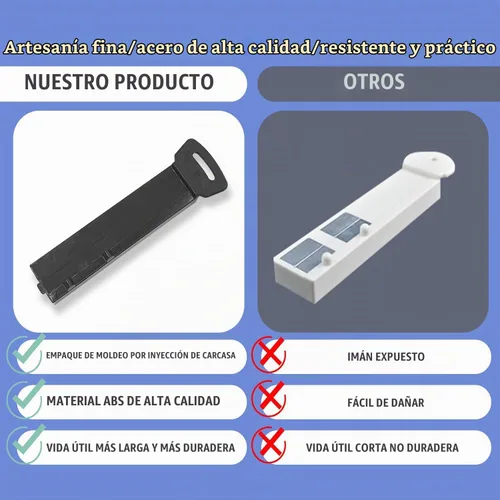 Vista 3 de Herramienta magnética de seguridad con gancho para pared