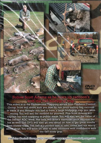 Vista 2 de DVDScott adams-tactical 5x 5Coon trapping