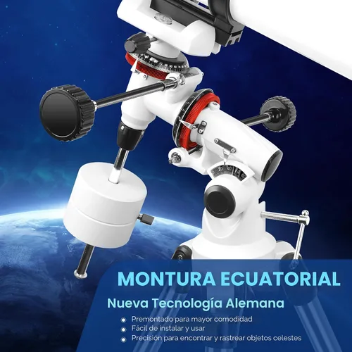 Vista 4 de Dianfan Telescopio de astronomía profesional 150EQ para adultos de alta