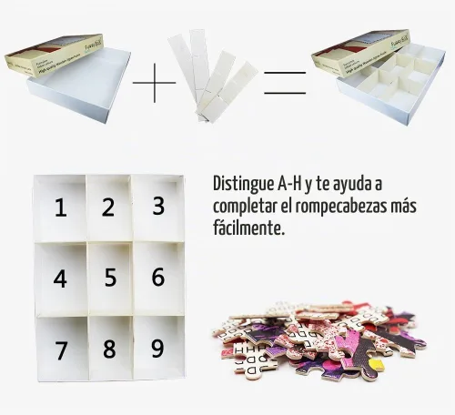 Vista 5 de Haruyo Morita - Rompecabezas de madera de 1000 piezas para adolescentes y familiares