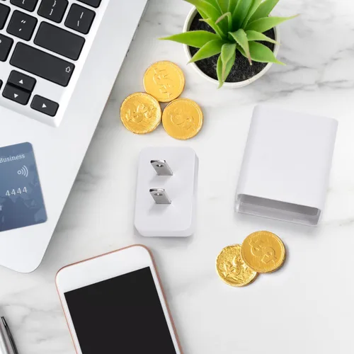 Vista 6 de Gadpiparty Caja fuerte oculta, cajas fuertes y contenedores de diversión, con compartimento secreto para dinero en efectivo, joyas, objetos