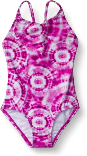Vista 48 de Kanu Surf Bañador deportivo de una pieza Daisy Beach para niñas Aloha Negro