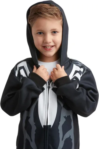Vista 5 de Marvel Avengers Boys' Sweatshirt - Spidey, Spider-Man, Venom, Hulk - Cosplay Hoodie Sweatshirt for Boys (3T-12)
