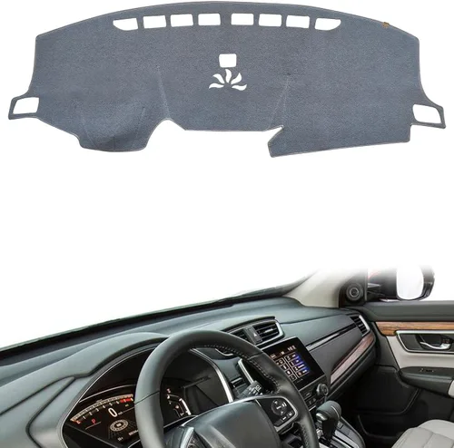 Vista 14 de AUQDD Funda de Cubierta de Tablero Compatible con 2004 2005 2006 2007 2008 2009 2010 Toyota Sienna, Alfombra de Tablero de Franela Negra Negro