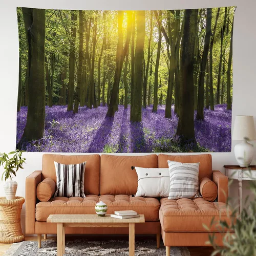 Vista 112 de Ambesonne Tapiz de arte afro, hombre negro fuerte con una corona de trazos impresión de pintura moderna, decoración de tela para colgar en la pared