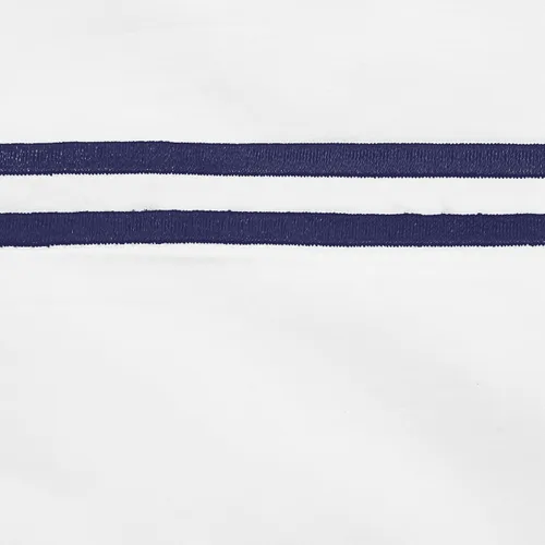 Vista 4 de Funda de almohada tejida Pinzon, estilo de hotel, 400 hilos, estándar, Marino, Estándar Azul marino