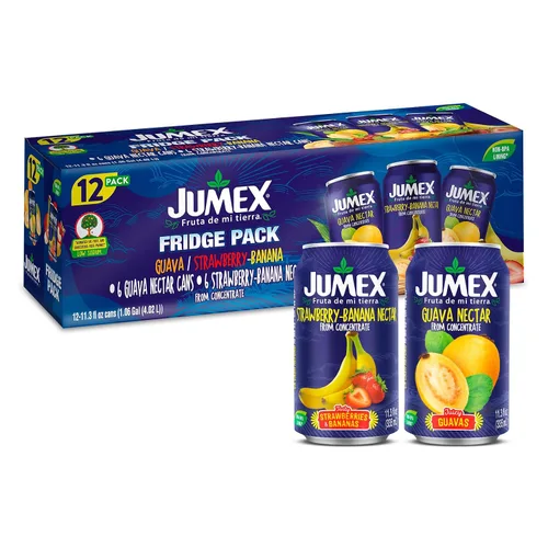 Vista 19 de Jumex Néctar de manzana Lata reciclable con forro sin BPA 11.3 onzas líquidas (paquete de 24)