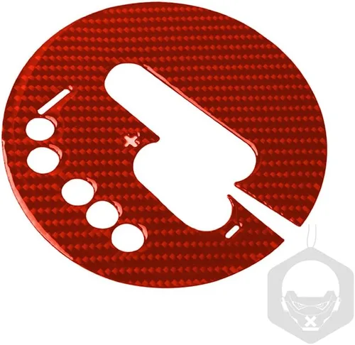 Vista 3 de Panel de transmisión automática de fibra de carbono compatible con Nissan 370Z Z34 2009-2023