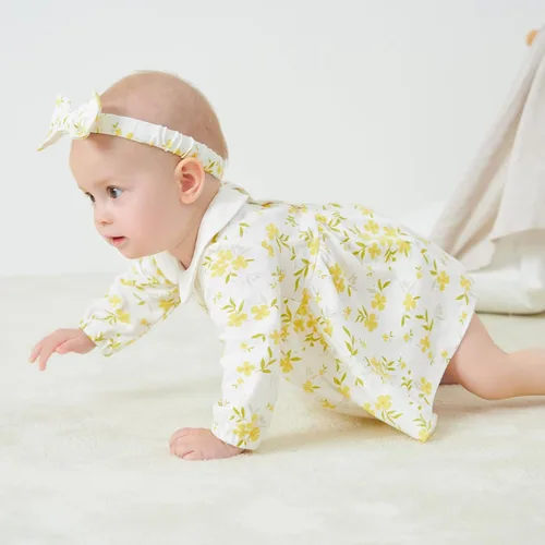 Vista 70 de pureborn Vestido de bebé niña 0-24 meses