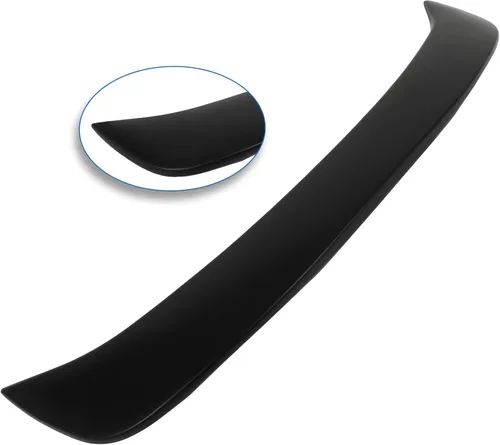 Vista 8 de SCITOO Alerón de alerón ABS para Toyota Corolla 1998-2002 negro mate trasero alerón de maletero