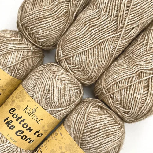 Vista 18 de Cotton to The Core - Hilo de algodón para ganchillo, paquete de 6 (852 yardas/10.58 oz), patrones gratuitos, apto para principiantes, hilo suave