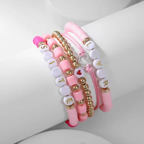 Vista 3 de AIMADE Taylor Album Inspired - Juego de pulseras bohemias en capas, pulseras de amistad, regalos de joyería para mujeres y niñas