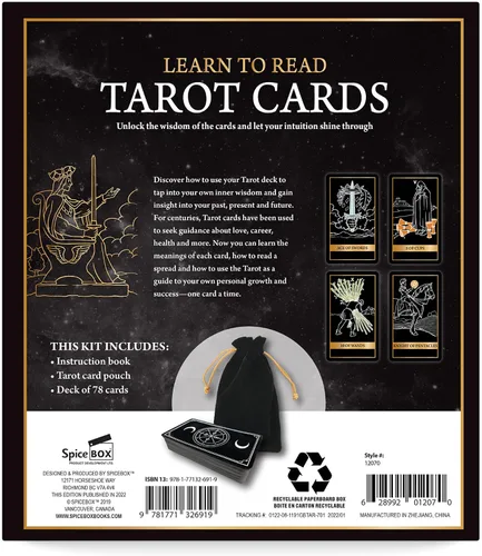 Vista 2 de Gift Box SpiceBox - Juego de cartas de tarot - Desbloquea la sabiduría de las edades y descubre tu destino