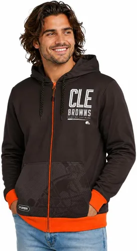 Vista 30 de Outerstuff NFL - Sudadera con capucha para hombre con cremallera completa en colores del