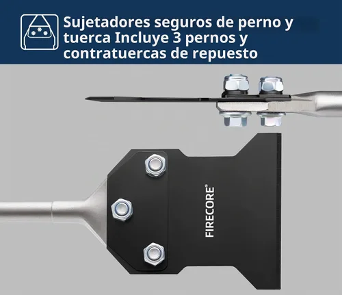 Vista 5 de Firecore - Raspador de piso SDS Plus de 4 x 10 pulgadas, broca de cincel