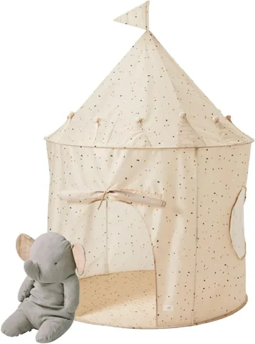 Vista 18 de 3 Sprouts Tienda de campaña para niños - Tela reciclada sostenible – Divertido y espacioso castillo inflable para juegos en interiores para niños