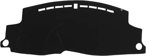 Vista 41 de AUQDD Funda de Cubierta de Tablero Compatible con 2004 2005 2006 2007 2008 2009 2010 Toyota Sienna, Alfombra de Tablero de Franela Negra Negro