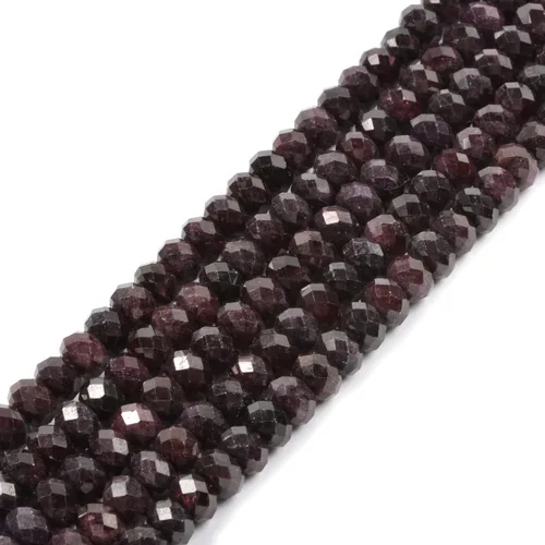 Vista 59 de 7 chakras piedras preciosas de 0.236 in de piedras preciosas facetadas Rondelle sueltas cuentas para hacer joyas DIY cuentas de 16 pulgadas