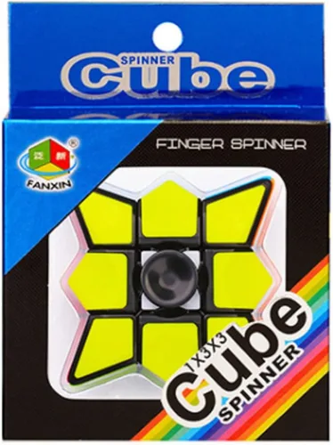 Vista 4 de YnFag Fidget Spinner Cubo Puzzle 1×3×3 Puzzle Cubo Juguete para Dedo Educativo Descompresión Juguete
