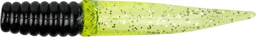 Vista 22 de Bobby Garland Slab Slay'R Señuelo de Pesca de Plástico Suave para Crappie, Equipo de Pesca y Accesorios, 2", Doble Arco Iris Plateado Arco iris