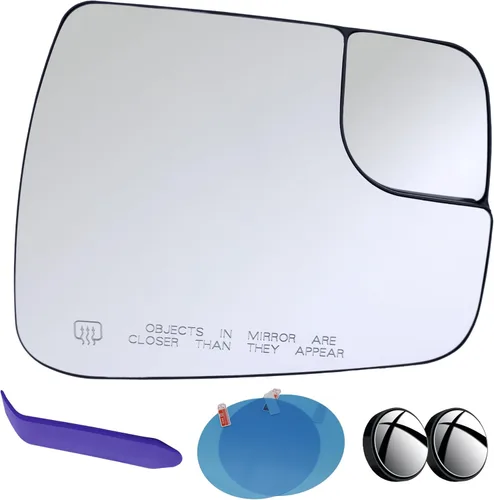 Vista 10 de EAP Espejo lateral del conductor compatible con Dodge RAM 1500 2019-2025, calefactado sin atenuación automática 68402037AA 68402093AA LH - Calentado
