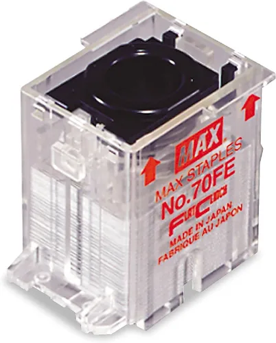 Vista 2 de Max NO70FE - Cartucho de grapas para grapadora eléctrica EH-70F, 5,000/caja