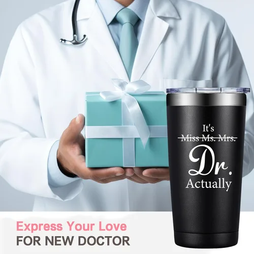 Vista 4 de Grifarny Regalos para el Día del Doctor, regalos de doctorado para hombres, regalo de graduación de doctorado para él, regalo de posgrado