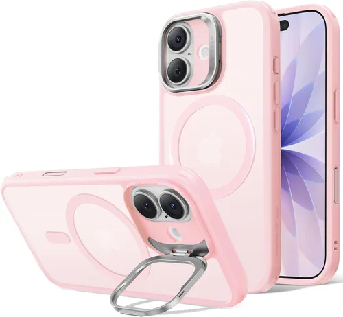 Vista 25 de ESR Funda para iPhone Air con soporte de almacenamiento, compatible con MagSafe, protección contra caídas de grado militar, funda magnética