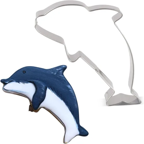 Vista 7 de LILIAO Dolphin - Cortador de galletas (acero inoxidable)
