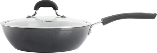 Vista 8 de Kenmore Arlington - Sartén de aluminio de 8 pulgadas, diamante negro