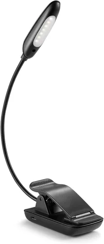 Vista 3 de Superior Essentials Soporte para libros para leer manos libres, soporte para libro de recetas para encimera de cocina y clips de página, ideal