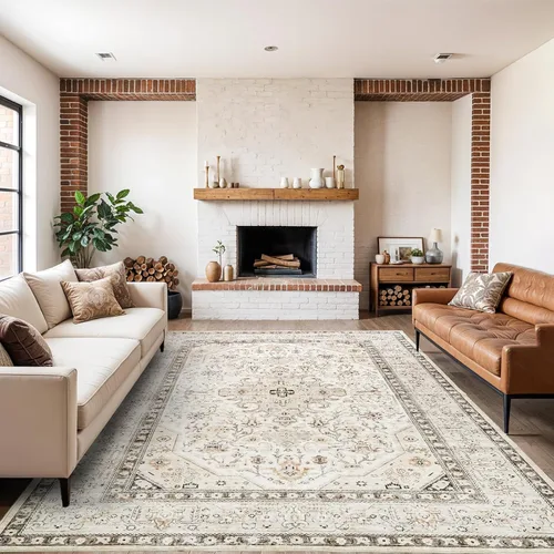 Vista 14 de Alfombra lavable de cocina de 2 x 6: antideslizante oriental interior alfombra pasillo Soft Easy Clean Thin Floor Throw Carpet for Bedroom