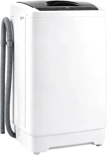 Vista 13 de COSTWAY Lavadora portátil de 7.7 libras, completamente automática con bomba
