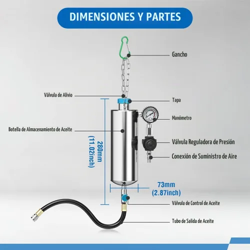 Vista 2 de Limpiador de inyectores de combustible, serie C80 CFS, limpiador de inyectores para vehículos EFI, máquina limpiadora de inyectores de combustible