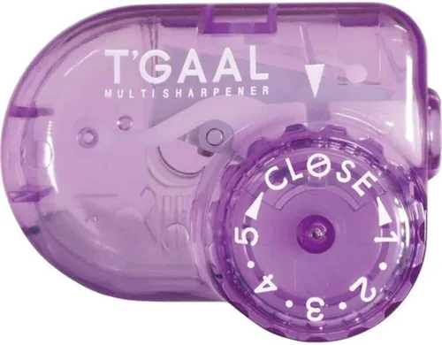 Vista 9 de KUTSUWA Hi LiNE T'GAAL - Sacapuntas de ángulo ajustable (RS028CL) Transparente, 1 ea.