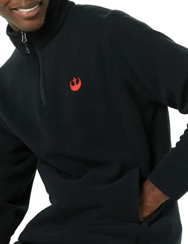 Vista 5 de Tienda Essentials Disney Marvel Star Wars - Chaquetas de vellón polar con cremallera de un cuarto para hombre