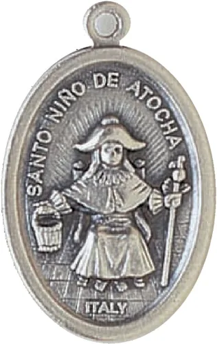 Vista 3 de Medallas religiosas con anillo Comprar 100 piezas - Acabado de buey de plata - 100% fabricado en Italia - No China NO NO hay copia Bernadette.