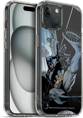 Vista 110 de Head Case Designs Funda de gel Hush con licencia oficial de Batman DC Comics #608 (protección de grado militar) compatible con Apple iPhone 7