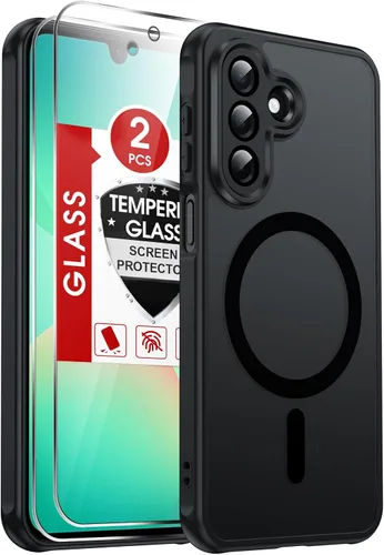 Vista 47 de LeYi Funda para teléfono Samsung-S23: protector de pantalla e imán MagSafe Púrpura