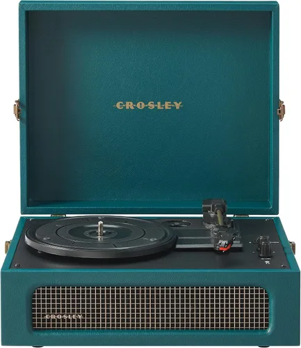 Vista 28 de Crosley CR8017B-DU Voyager Tocadiscos, Dune Duna